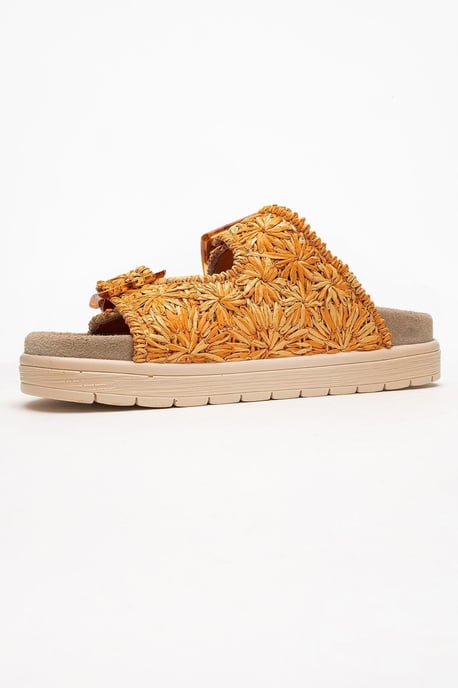 Milana Leder Double‑Strap Sandale (Women) - Image 4