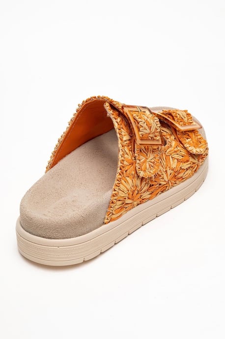 Milana Leder Double‑Strap Sandale (Women) - Image 5