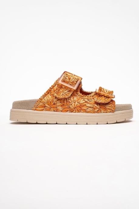Milana Leder Double‑Strap Sandale (Women) - Image 6