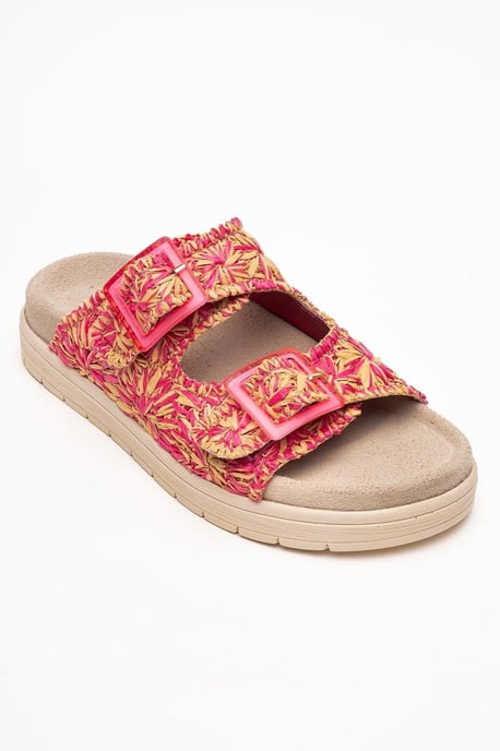 Milana Leder Double‑Strap Sandale (Women) - Image 3
