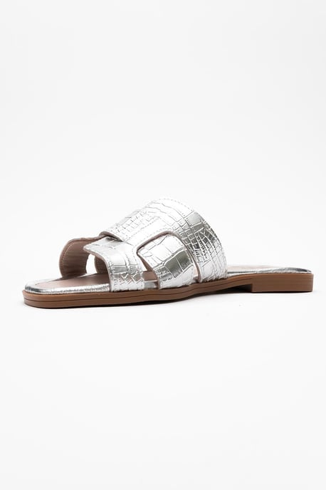 Notre Leder Flach Sandalen (Women) - Image 4