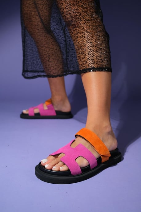 Morte Leder Slide Sandale (Women) - Image 5