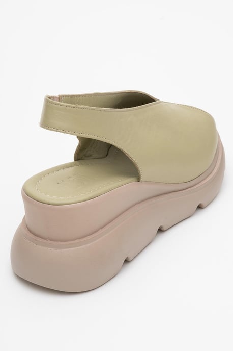 Sam Leder-Plateausandale - Image 5
