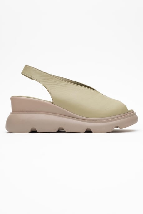 Sam Leder-Plateausandale - Image 6