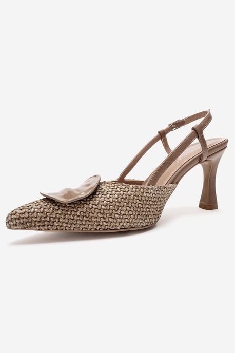 Levia Geflochtener Slingback-Pump mit spitzer Zehenpartie - Image 3