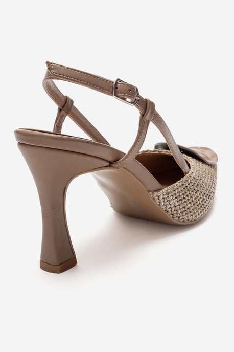 Levia Geflochtener Slingback-Pump mit spitzer Zehenpartie - Image 4