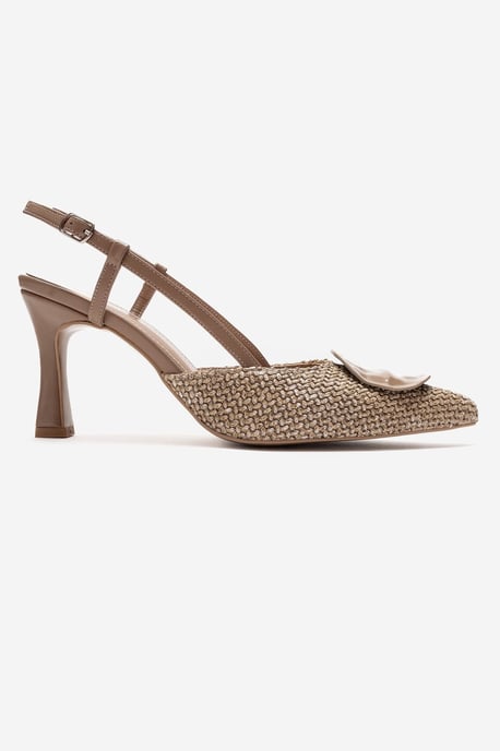 Levia Geflochtener Slingback-Pump mit spitzer Zehenpartie - Image 5