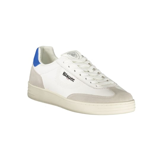 Blauer Weiße Polyurethan Herren Sneaker - Image 2