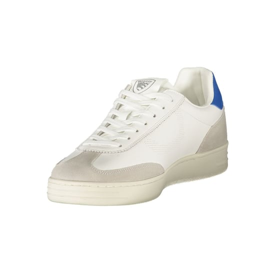Blauer Weiße Polyurethan Herren Sneaker - Image 3