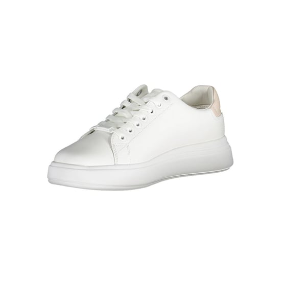 Calvin Klein Bianco Leder Damen Sneaker - Image 2