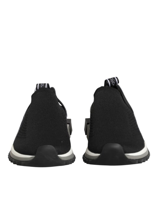 Dolce & Gabbana Schwarze Slip-On Sorrento Low-Top Sneakers - Image 3
