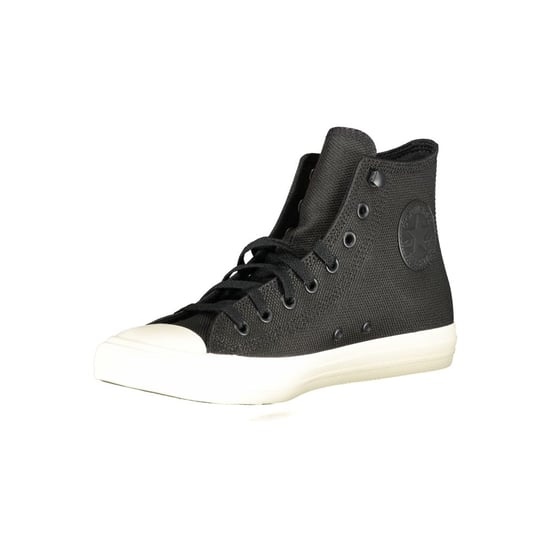 Converse Schwarze Leder Unisex Sneaker - Image 3