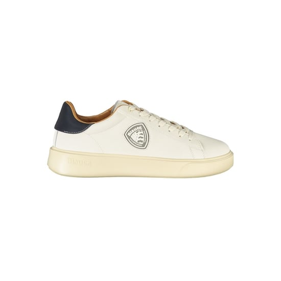 Blauer Weißer Polyester Herren Sneaker - Image 1