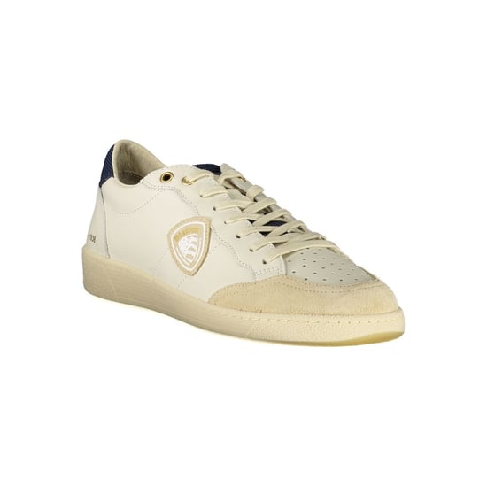 Blauer Weiße Polyurethan Herren Sneaker - Image 2