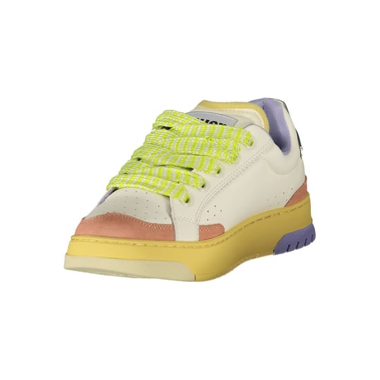 Blauer Weiße Polyurethan Damen Sneaker - Image 3