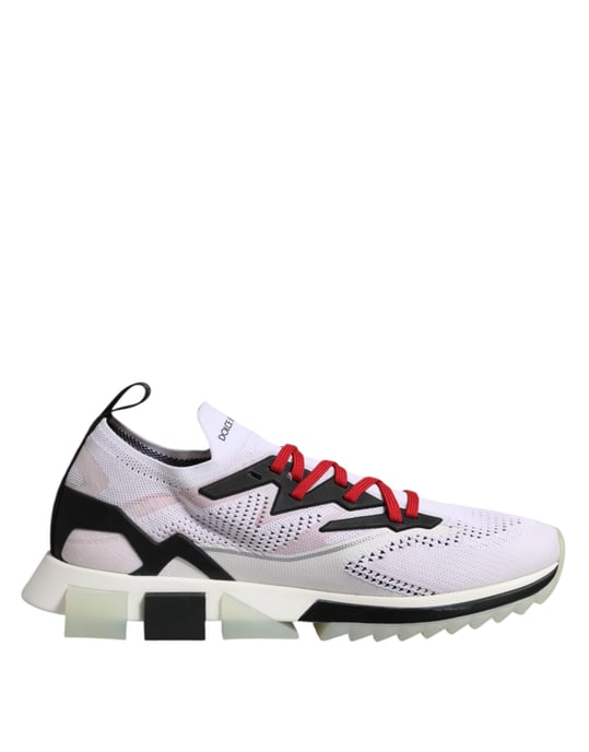 Dolce & Gabbana Weiße SORRENTO Sport Stretch Sneakers Schuhe - Image 1