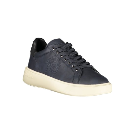 Blauer Blue Polyurethan Herren Sneaker - Image 2