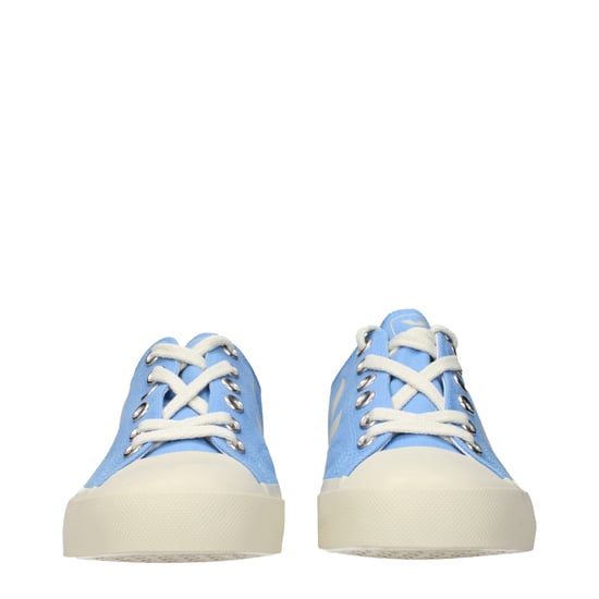 Veja Hellblaue Stoff-Sneaker mit niedriger Spitze - Image 3