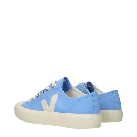 Veja Hellblaue Stoff-Sneaker mit niedriger Spitze - Image 4