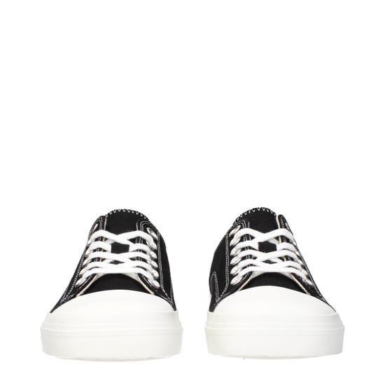 Moschino Schwarze Stoff Niedrigtop Sneaker - Image 3