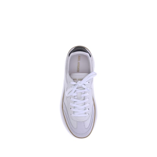 Axel Arigato Weiße Kalbleder Bos Taurus Niedrigschnitt Sneaker - Image 4