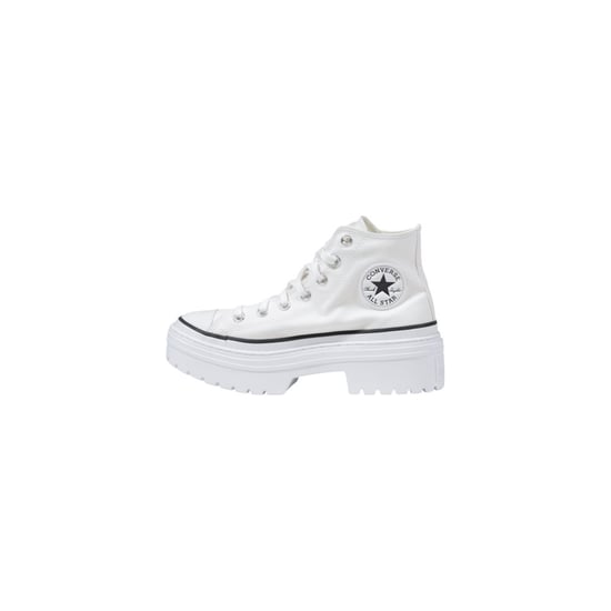 Converse Weiße Stoff Chunky Sneakers - Image 3