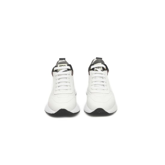 Cerruti 1881 Weiße Rindsleder Sneaker - Image 2