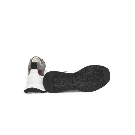 Cerruti 1881 Weiße Rindsleder Sneaker - Image 4