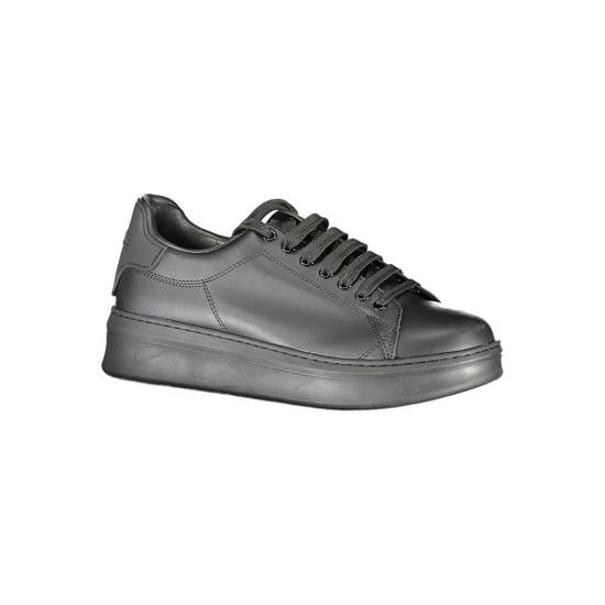 Gaelle Paris Schwarze Polyurethan Herren Sneaker - Image 2