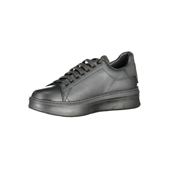 Gaelle Paris Schwarze Polyurethan Herren Sneaker - Image 3