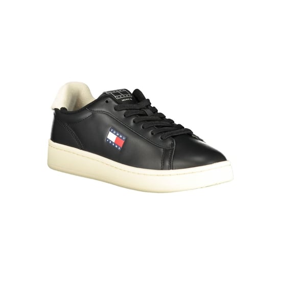 Tommy Hilfiger Schwarze Polyurethan Damen Sneaker - Image 2