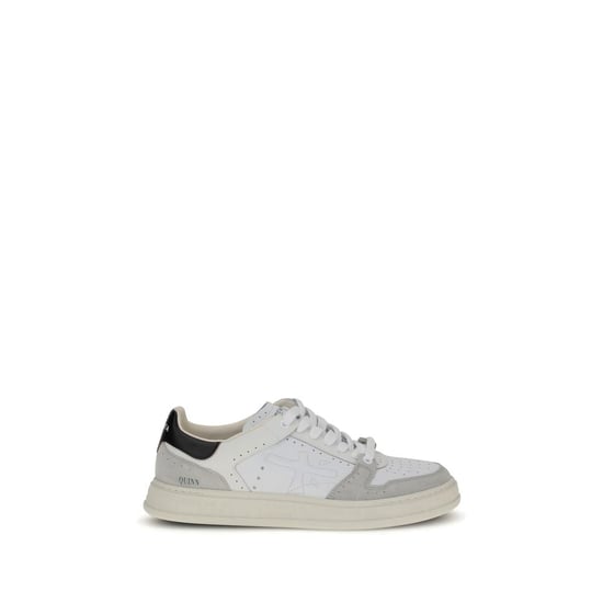 Premiata Weiße Kalbsleder Bos Taurus Low-Top Sneaker - Image 1