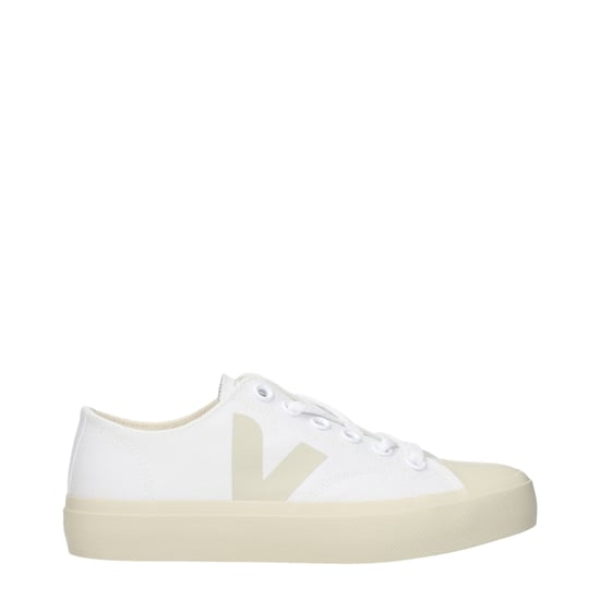 Veja Weiße Stoff Low Top Sneakers - Image 1