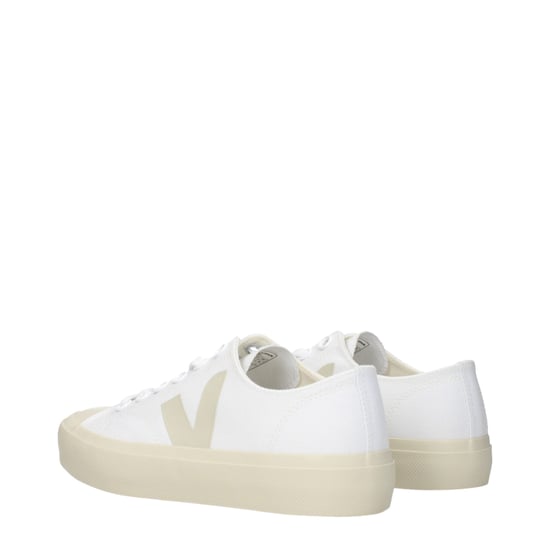 Veja Weiße Stoff Low Top Sneakers - Image 4
