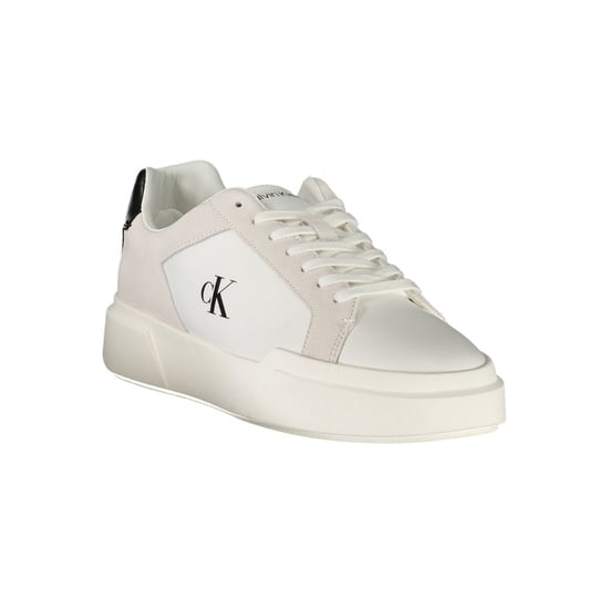 Calvin Klein Bianco Leder Herren Sneaker - Image 2
