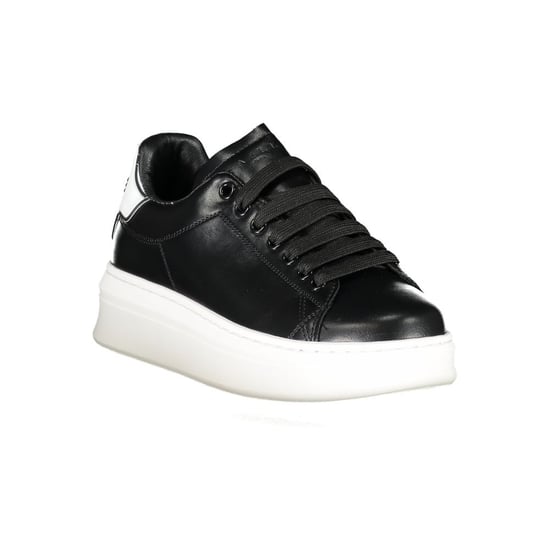 Gaelle Paris Schwarze Polyurethan Damen Sneaker - Image 2