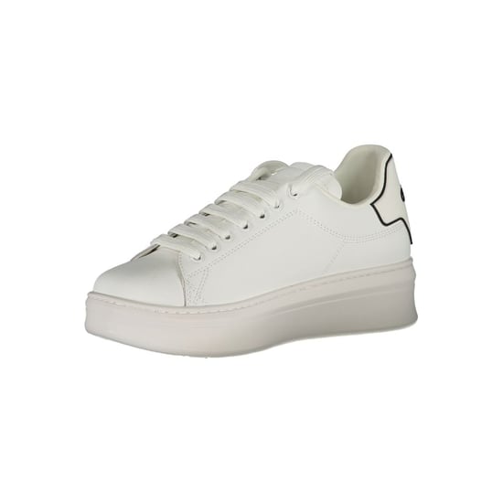 Gaelle Paris Bianco Polyurethan Damen Sneaker - Image 3