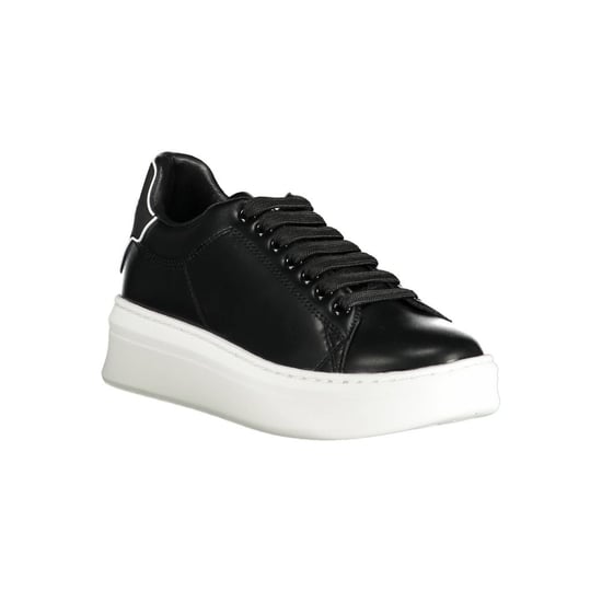 Gaelle Paris Schwarze Polyurethan Damen Sneaker - Image 2