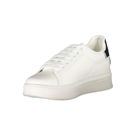 Gaelle Paris Bianco Poliuretano Herren Sneaker - Image 3