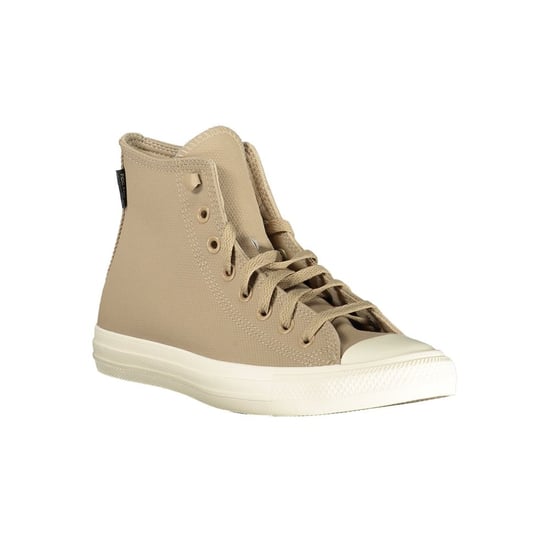 Converse Beige Leder Unisex Sneaker - Image 2