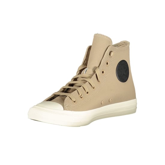 Converse Beige Leder Unisex Sneaker - Image 3