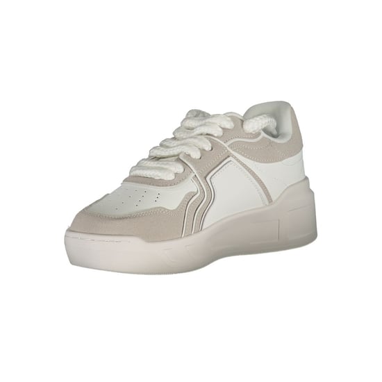 Gaelle Paris Bianco Polyurethan Damen Sneaker - Image 3