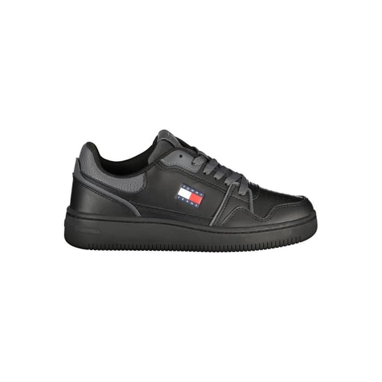 Tommy Hilfiger Schwarze Polyurethan Damen Sneaker - Image 1