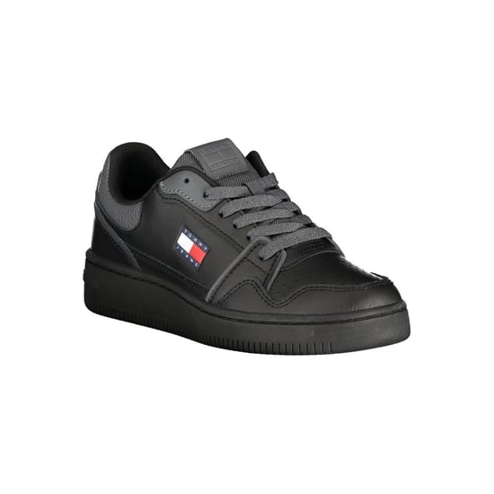 Tommy Hilfiger Schwarze Polyurethan Damen Sneaker - Image 2