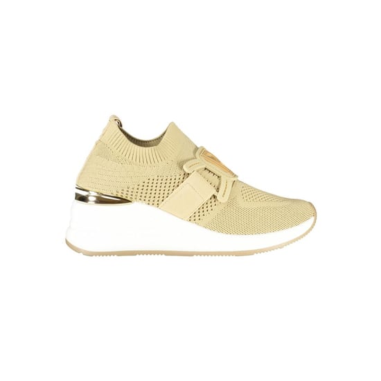 Laura Biagiotti Beiger Polyurethan Damen Sneaker - Image 1