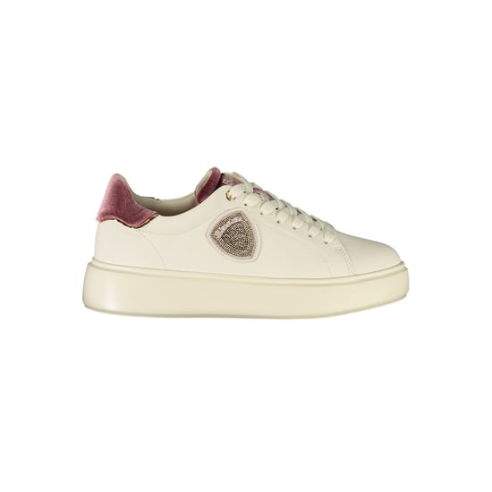 Blauer Bianco Polyurethan Damen Sneaker - Image 1