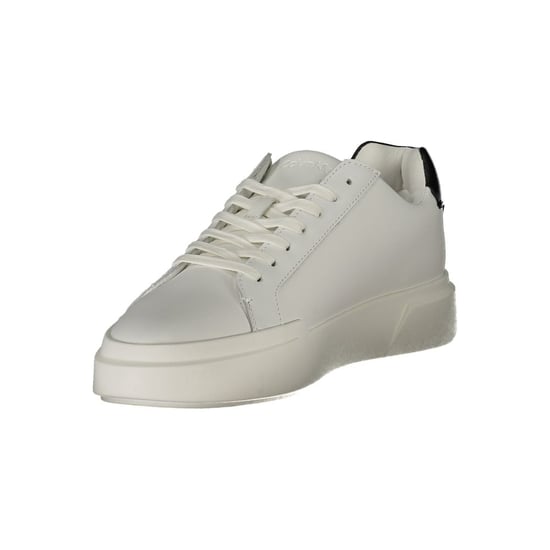 Calvin Klein Bianco Leder Herren Sneaker - Image 3