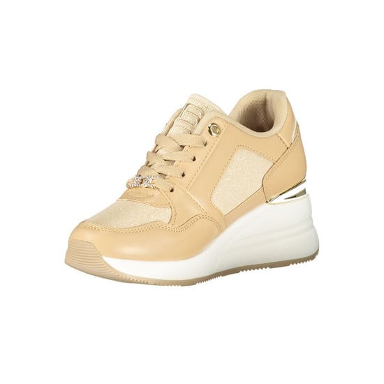 Laura Biagiotti Beige Polyester Damen Sneaker - Image 3