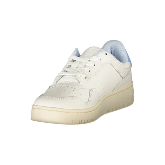 Tommy Hilfiger Weiße Polyurethan Damen Sneakers - Image 3