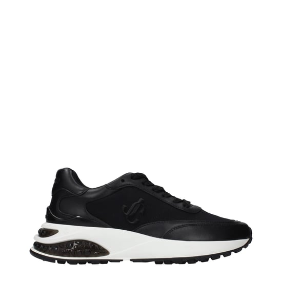 Jimmy Choo Schwarze Stoff-Sneaker - Image 1